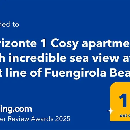 Apartment Horizonte 1 Cosy With Incredible Sea View At First Line Of *