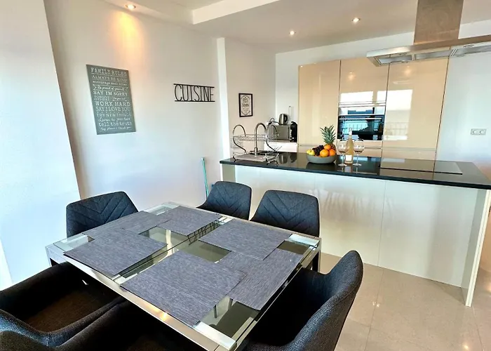 Horizonte 1 Cosy With Incredible Sea View At First Line Of Apartment *