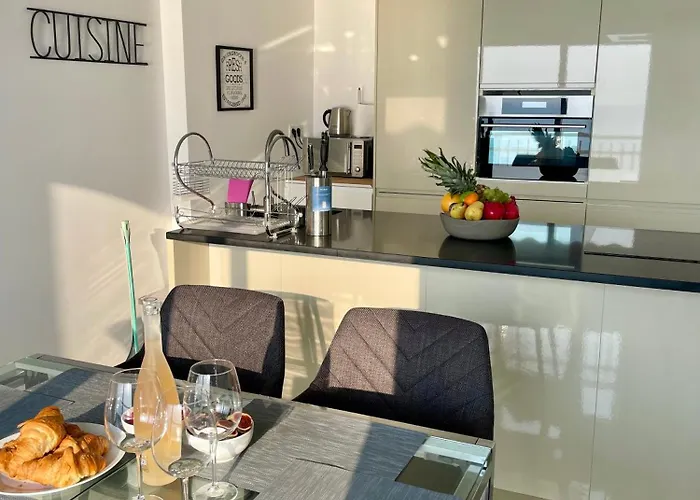 Horizonte 1 Cosy With Incredible Sea View At First Line Of