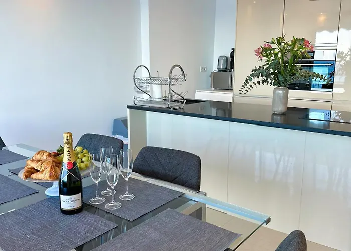 Апартаменты Horizonte 1 Cosy With Incredible Sea View At First Line Of *