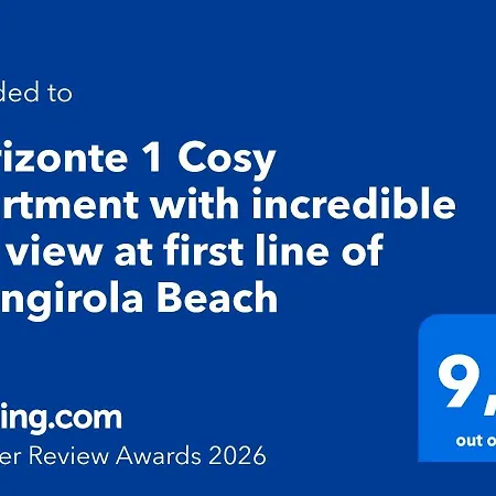 Horizonte 1 Cosy With Incredible Sea View At First Line Of Apartamento Fuengirola